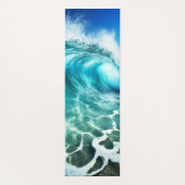 Serene Wave Yoga-Matte Yogamatte (Rückseite)