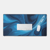 Serene Wave's BlueNovo Desk Mat Schreibtischunterlage (Tastatur & Maus)