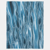 Serene Waves Fleecedecke (Vorderseite)