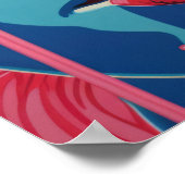 Serene Whispers: Die Dualität der Farbe Poster (Ecke)