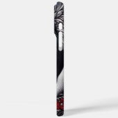 Serene White Wolf Scene Case-Mate iPhone Hülle (Rückseite / Links)