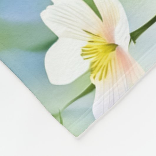 Serene Wildblume   Fleecedecke (Ecke)