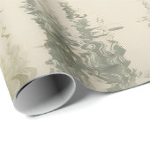 Serene Willow Tree Reflection Nature Art (11) Geschenkpapier (Rolleneckpunkt)