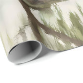 Serene Willow Tree Reflection Nature Art (12) Geschenkpapier (Rolleneckpunkt)