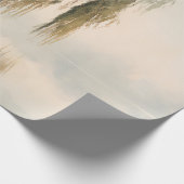 Serene Willow Tree Reflection Nature Art (13) Geschenkpapier (Ecke)