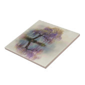 Serene Willow Tree Reflection Nature Art (6) Fliese (Seite)