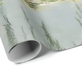 Serene Willow Tree Reflection Nature Art (9) Geschenkpapier (Rolleneckpunkt)