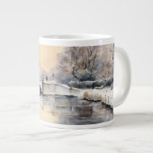 Serene Winter Kensington Gardens London Tasse (Vorderseite Rechts)