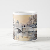 Serene Winter Kensington Gardens London Tasse (Vorderseite)