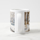 Serene Winter Kensington Gardens London Tasse (Rückseite)