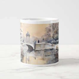 Serene Winter Kensington Gardens London Tasse