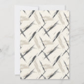 Serene Winter Photo Einladung (Rückseite)