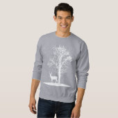 Serene Winter Silhouette Sweatshirt (Vorne ganz)