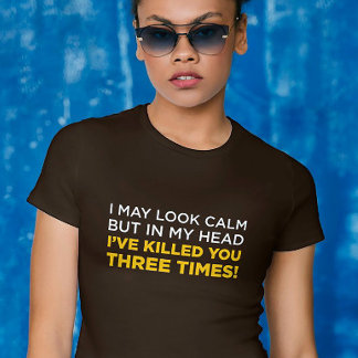 Serene Wit Sharp Drehung T-Shirt