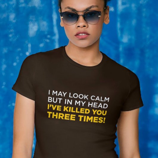 Serene Wit Sharp Drehung T-Shirt