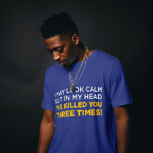 Serene Wit Sharp Drehung T-Shirt