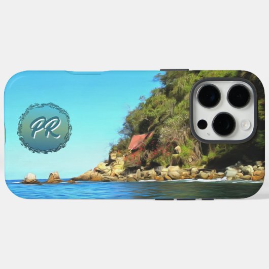 Serene Yelapa Case-Mate iPhone Hülle (Rückseite (Horizontal))