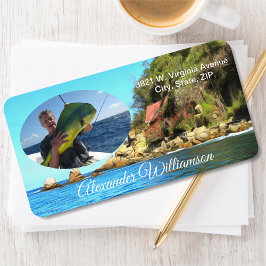 Serene Yelapa Fishing 0758 Anschrift Adressaufkleber