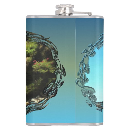 Serene Yelapa Flachmann (Rückseite)