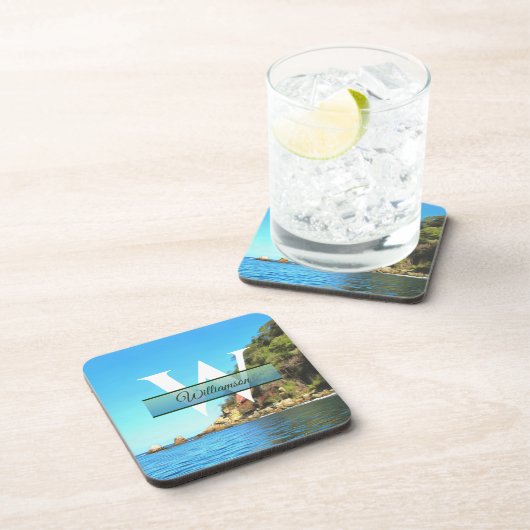 Serene Yelapa Getränkeuntersetzer (Rechte Seite)