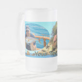 Serene Yelapa Mattglas Bierglas (Vorderseite Links)