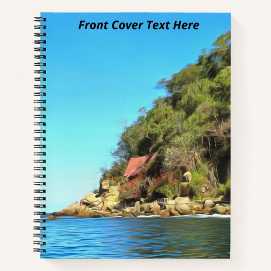 Serene Yelapa Notizblock (Vorderseite)