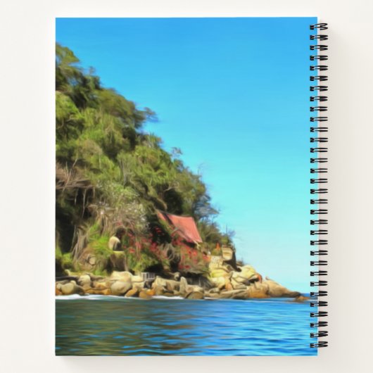 Serene Yelapa Notizblock (Rückseite)