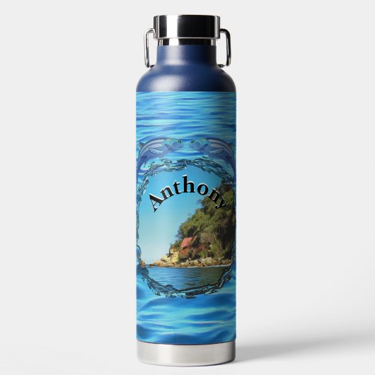 Serene Yelapa Trinkflasche (Vorderseite)