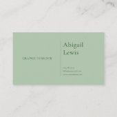 Serene Zen Garden Landscape Red Rose Sun Sphere Visitenkarte (Rückseite)