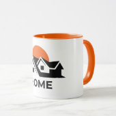 Serene Zuhause Retreat Tasse (VorderseiteRechts)