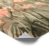 Serene Zypern: Digitalfarben-Kunstdrucke Poster (Ecke)