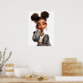 Serener Druck, Value Poster Papier (Halbglanz) (Küche)