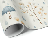 Serenes Regenbogengarten-Blumenmuster (10) Geschenkpapier (Rolleneckpunkt)