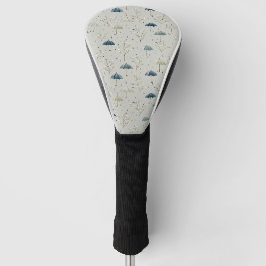 Serenes Regenbogengarten-Blumenmuster (11) Golf Headcover (Vorderseite)