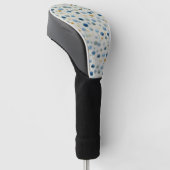 Serenes Regenbogengarten-Blumenmuster (2) Golf Headcover (angewinkelt)