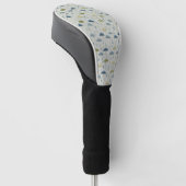 Serenes Regenbogengarten-Blumenmuster (4) Golf Headcover (angewinkelt)