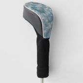 Serenes Regenbogengarten-Blumenmuster (6) Golf Headcover (angewinkelt)