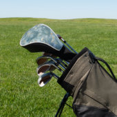 Serenes Regenbogengarten-Blumenmuster (6) Golf Headcover (In SItu)