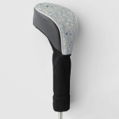 Serenes Regenbogengarten-Blumenmuster (7) Golf Headcover (angewinkelt)