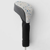 Serenes Regenbogengarten-Blumenmuster (8) Golf Headcover (angewinkelt)
