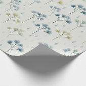 Serenes Regenbogengarten-Blumenmuster (9) Geschenkpapier (Ecke)