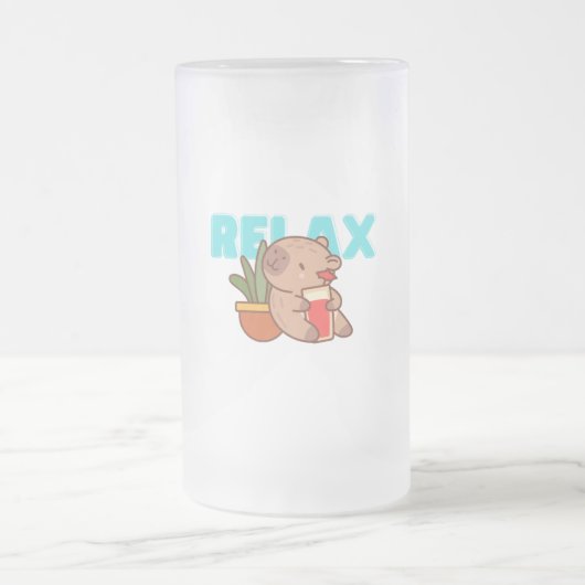 SereneSipper Mattglas Bierglas (Mittel)