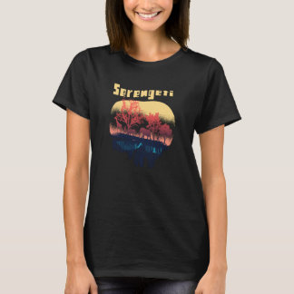 Serengeti Africa Safari Elephant National Park Big T-Shirt