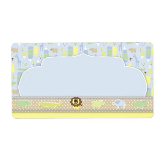 Serengeti Baby Name Tag (Vorne)