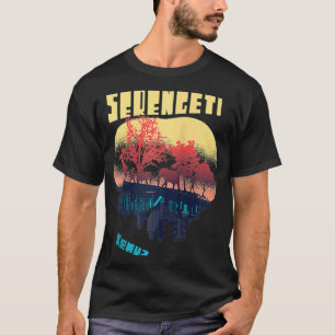 Serengeti Kenya Safari Afrika Nationalpark Big Fi T-Shirt