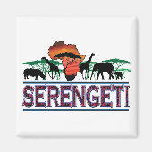Serengeti Magnet (Vorne)