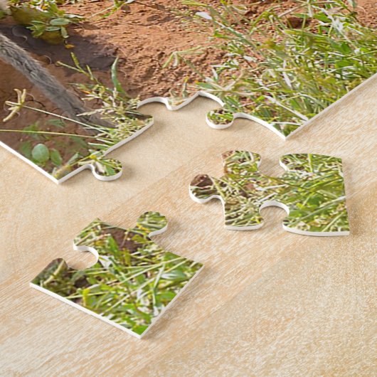 Serengeti Nationalpark Afrika. Puzzle (Seite)