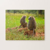 Serengeti Nationalpark Afrika. Puzzle (Horizontal)