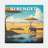 Serengeti Nationalpark Tansania Magnet (Vorne)