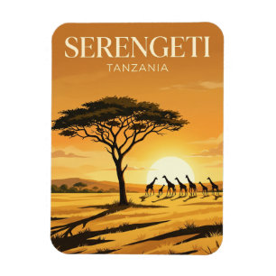 Serengeti-Nationalpark Tansania Magnet